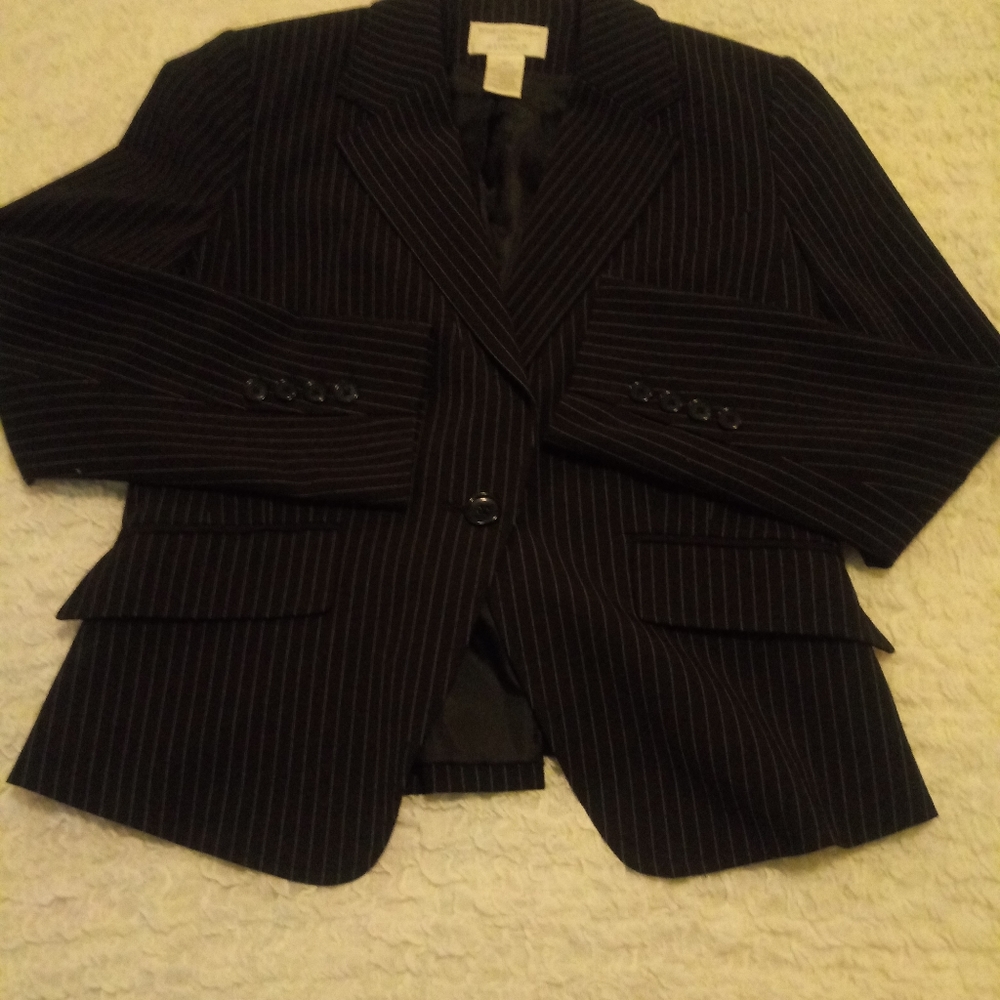 Pinstripe blazer